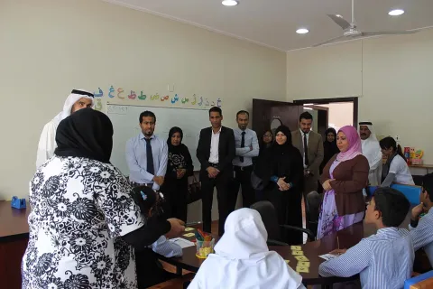 Alzayani Investments Visit Child Day Care Center